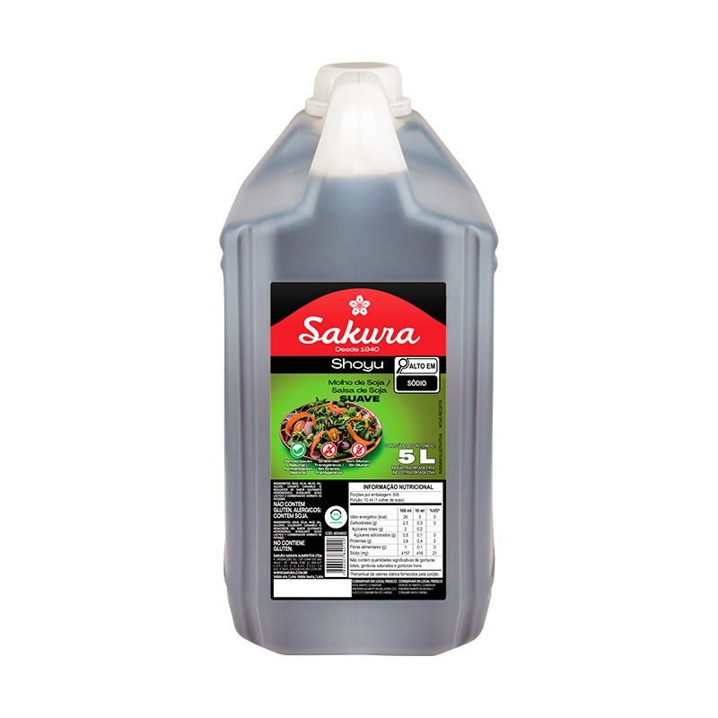 Molho Shoyu Suave - 5L